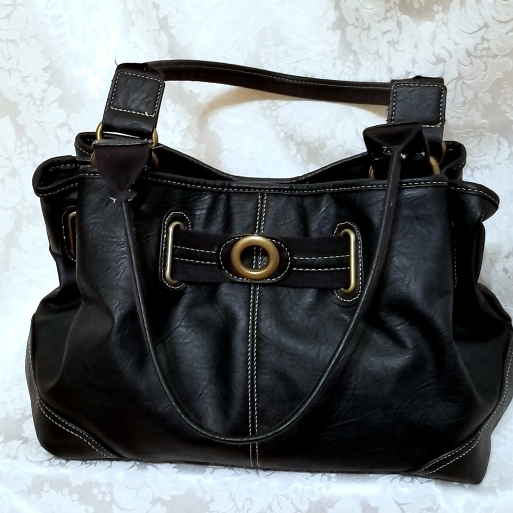 Alfred Dunner | Leather Hobo Shoulder Bag
